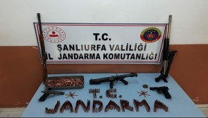 Suruç'ta Silah Kaçakçılığı Operasyonu 3 Gözaltı