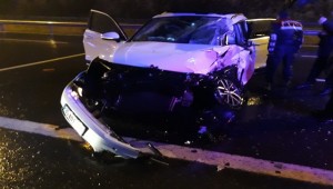 Urfa'ya Gelen Aydın Otoyolda Tır'a Çarptı