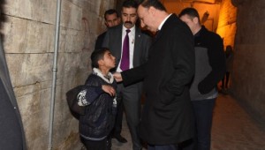 Vali Erin çocuğun hayalini gerçekleştirdi