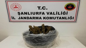 Viranşehir'de 10 Kilo Esrar Ele Geçirildi