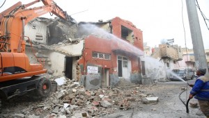 Yavuz Selim Mahallesinde Metruk Yapı Yıkıldı