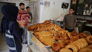 Fırınlara korona virüs denetimi 