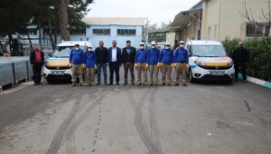 Haliliye'de her yer koronaya karşı ilaçlanıyor 