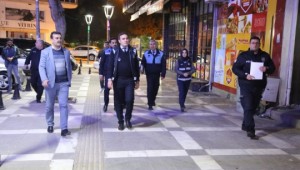 Haliliye’de korona virüs denetimi 