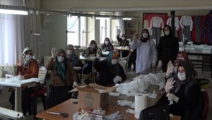 Şanlııurfa'daki Bu Belediye Maske Üretimine Başladı