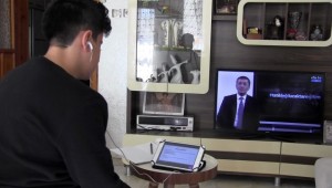 Şanlıurfa'da öğrenciler evde ders başı yaptı 