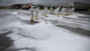 Şanlıurfa Hal Pazarı Dezenfekte Edildi