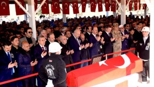 Şehit Mustafa Türk Son Yolculuğuna Uğurlandı