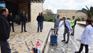 Temizlik personellerine hijyen eğitimi verildi 