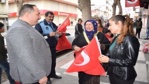 Viranşehir Türk Bayraklarıyla Donatıldı