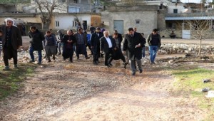 Baydilli Sel Bölgesini Ziyaret Etti