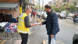 Haliliye'de Ücretsiz Maske Dağıtıldı