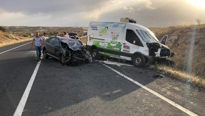 Şanlıurfa'da trafik kazası: 5 yaralı