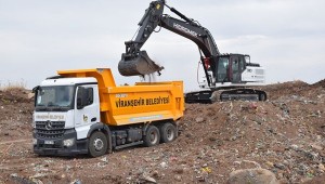 Viranşehir Belediyesi yeni iş makineleri ile sahada