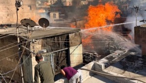 Şanlıurfa’da korkutan yangın 