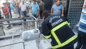 Şanlıurfa'da otomobilin LPG deposu patladı: 6 yaralı 