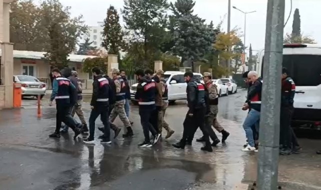Şanlıurfa merkezli terör örgütüne yönelik operasyonda 7 şüpheli yakalandı (video)