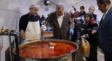 Beyazgül Şanlıurfa aşevini ziyaret etti