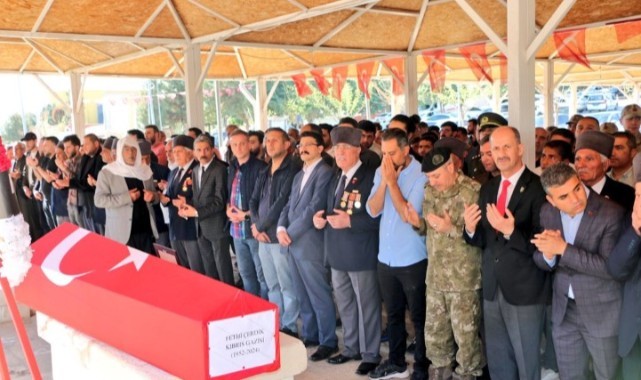Şanlıurfalı Kıbrıs Gazisi Çertik son yolculuğuna uğurlandı