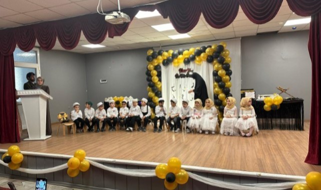 Birecik'te minikler kur'an'a geçti