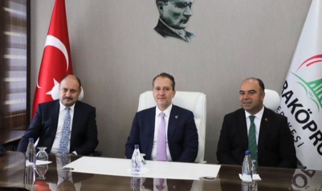 DR. Fatih Erbakan'dan Başkan Nihat Çiftçi'ye ziyaret (Video)