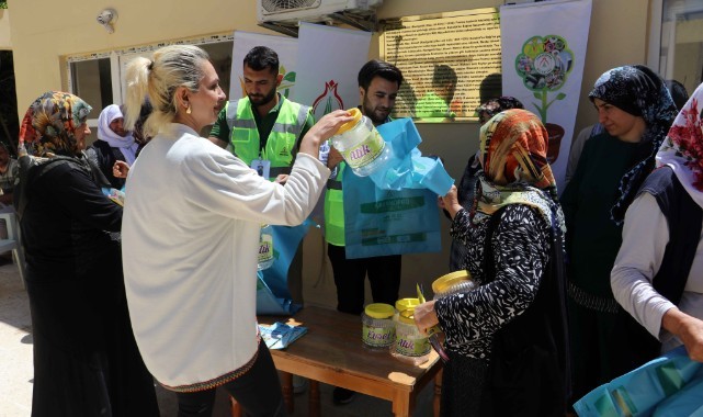 Karaköprü kırsalında kadınlara geri dönüşüm anlatılıyor (video)
