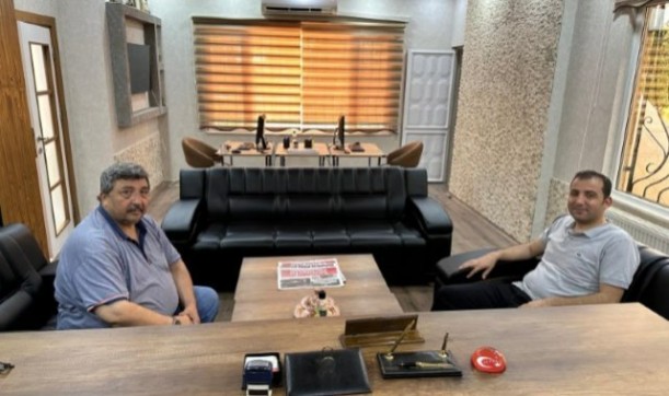 BİK Şanlıurfa Şube Müdürü Rıza Kara'dan Şanlıurfa Gazetesi'ne ziyaret