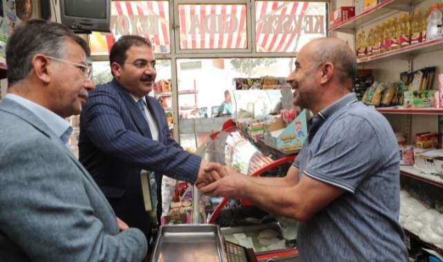 Esnaf Ziyaretinde Talepler Dinlendi: Haliliye’de Canpolat ve Cevheri Temasları Sürdürdü!