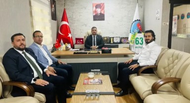 Şanlıurfa’da STK Temsilcilerinden Halil Polat’a Anlamlı Ziyaret!