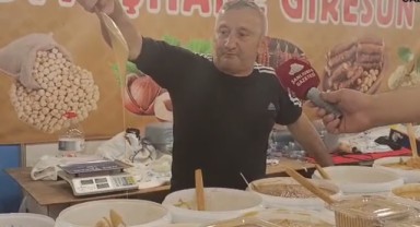 Şanlıurfa fuarında Karadeniz’in taze mahsulleri vatandaşlarla buluştu!