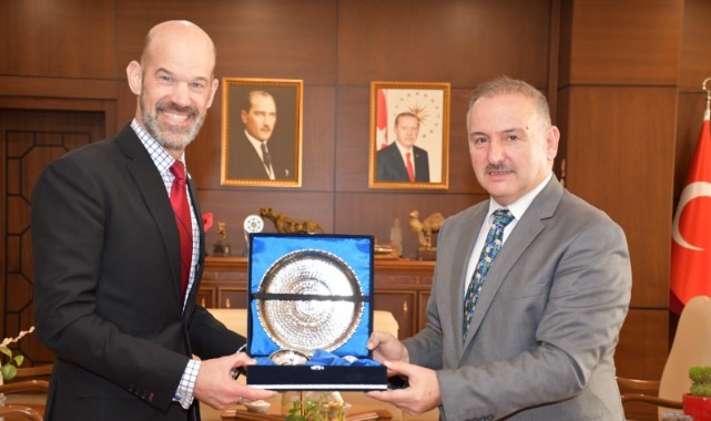 Harran Üniversitesinde Uluslararası İş Birliği Görüşmesi!