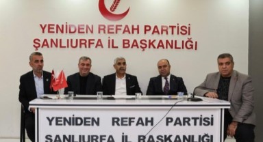 Şanlıurfa’da Siyaset Gündemi: Yeniden Refah Partisi İl Divan Toplantısı